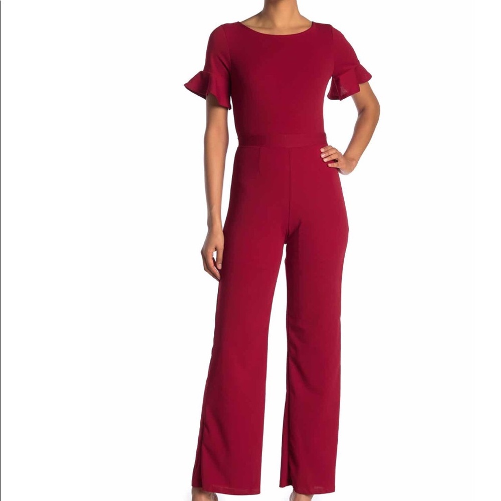 Red Jumpsuit (M) NWT